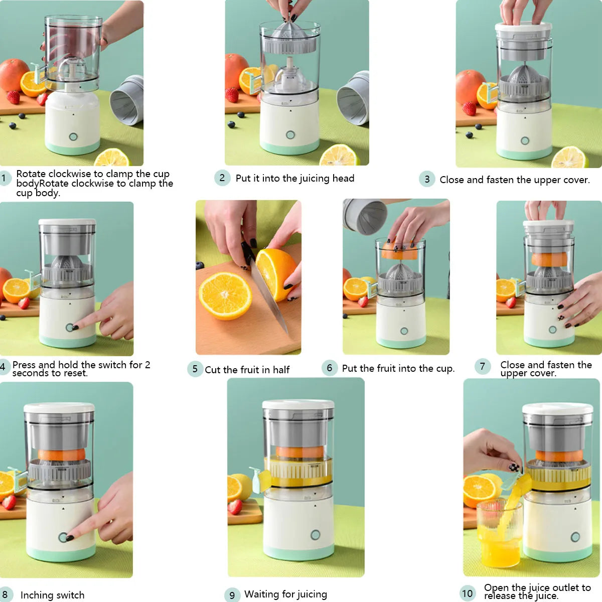 Juicezo™ Automatic Electric Juicer